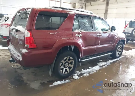 2006 Toyota 4Runner Sr5 V6 from USA, damaged, VIN JTEBU14R968074552